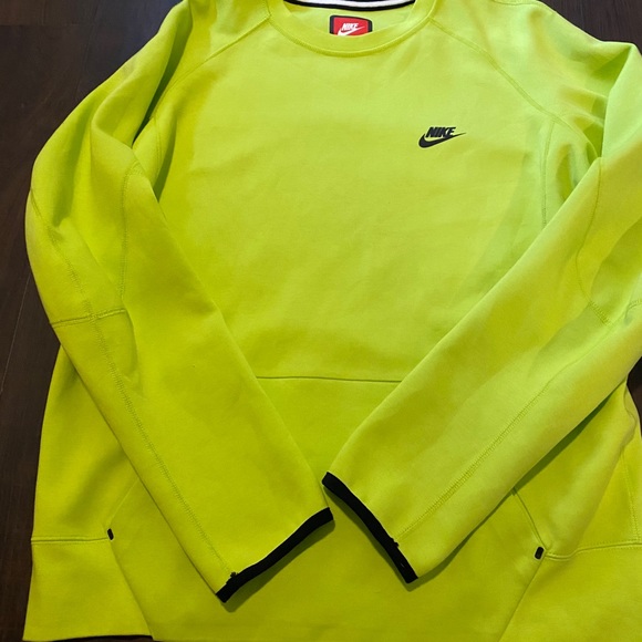 Nike Neon Sweatshirt (Highlighter Yellow) - Picture 10 of 12